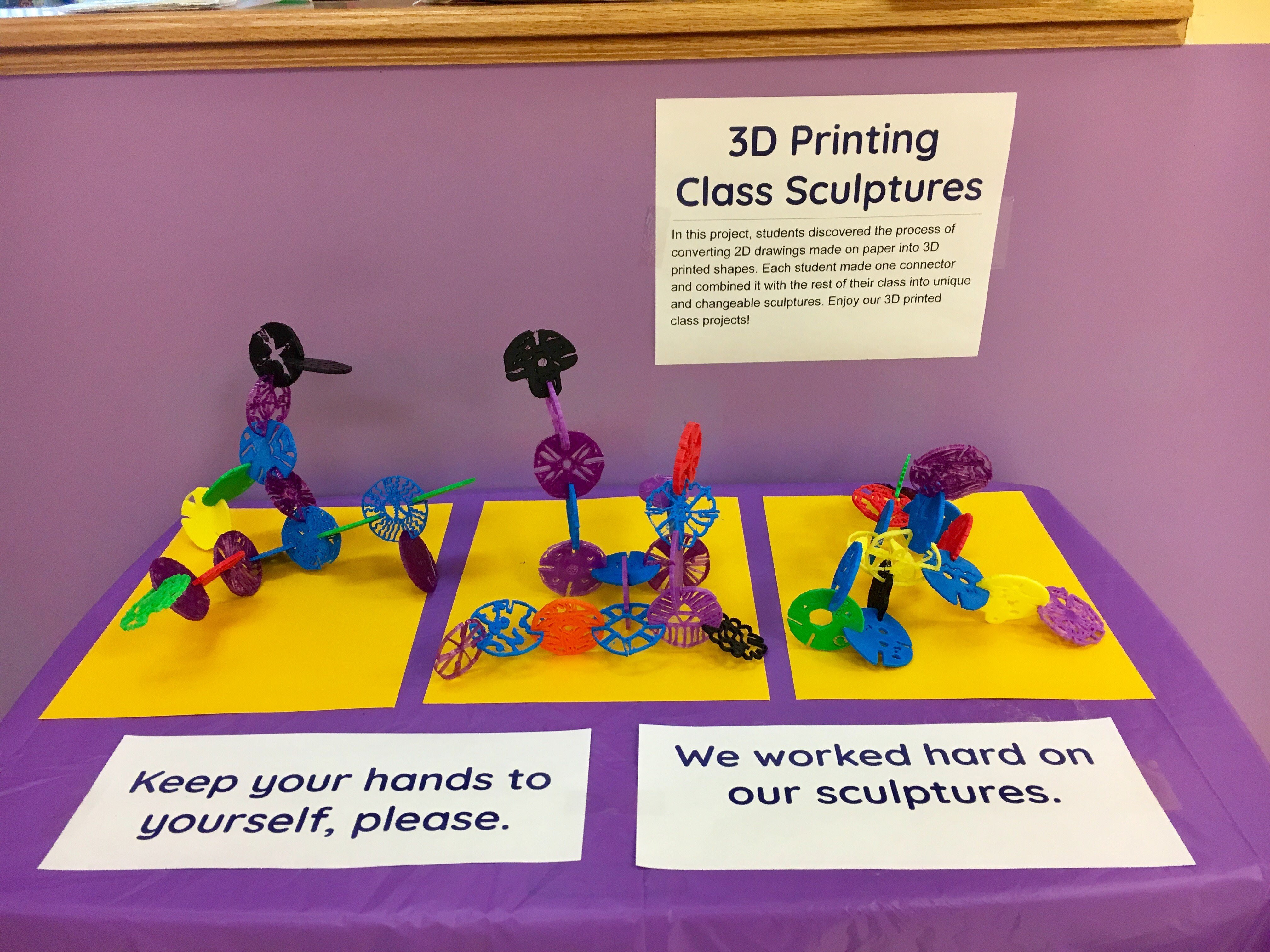 Download 3d Printing Art Sculptures Triangle Day School